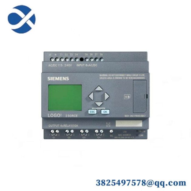 SIEMENS 6ED1052-1MD00-0BA7: Industrial Automation Logic Module, 12/24VDC Display