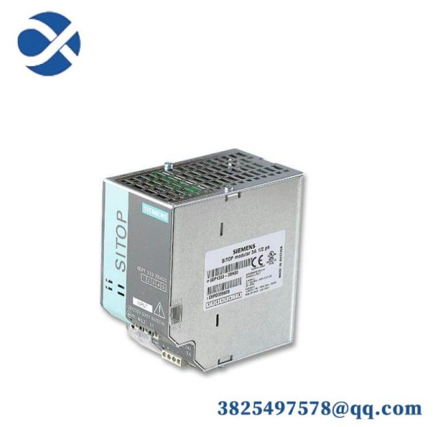 SIEMENS 6EP1 334-3BA00 SITOP Power Supply: Reliable Energy Solution for Industrial Applications