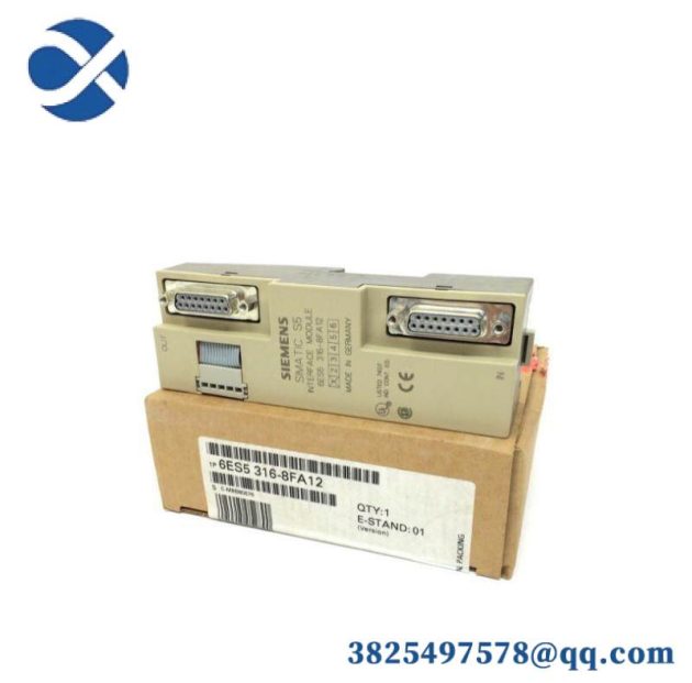 SIEMENS 6ES5316-8FA12 - Advanced IM316F Interface Module for Efficient Control Systems