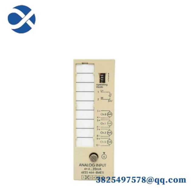 SIEMENS 6ES5464-8ME11: Industrial-grade Analog Input Module