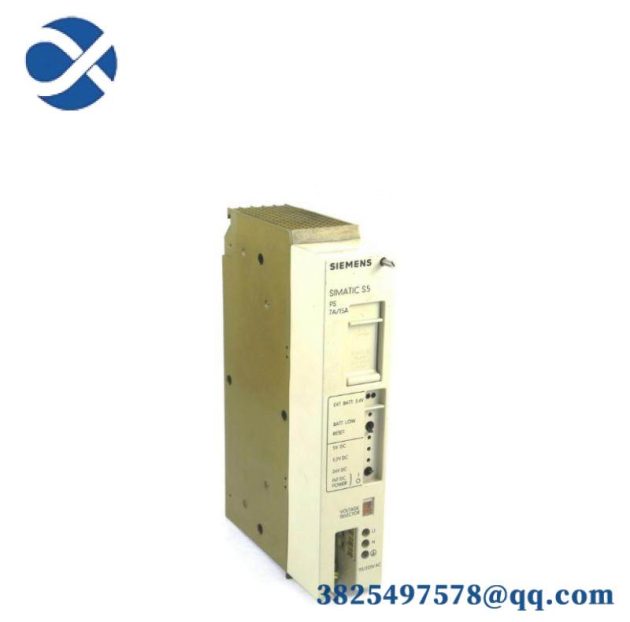 SIEMENS 6ES5951-7LD12 Power Supply: High-Performance Industrial Power Supply Module