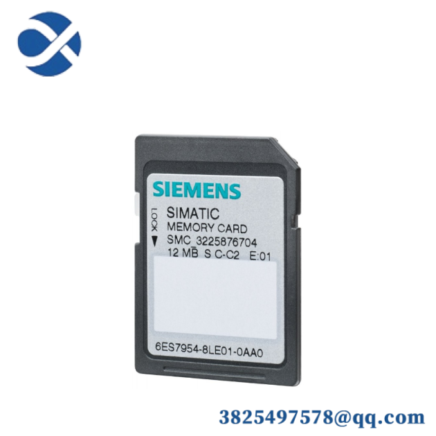 SIEMENS S7 Memory Card, 6ES7954-8LC02-0AA0, Control & Automation Module