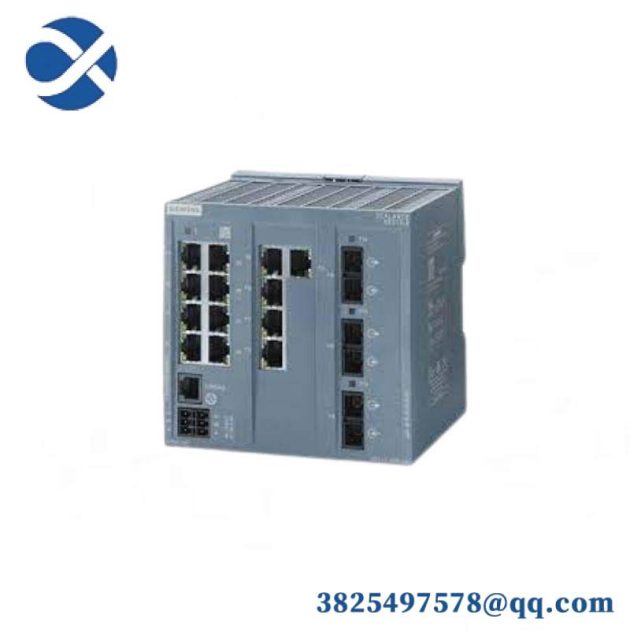 SIEMENS 6GK5213-3BD00-2AB2: Network Switch with 8x 10/100 Mbit Ports for Industrial Control Systems