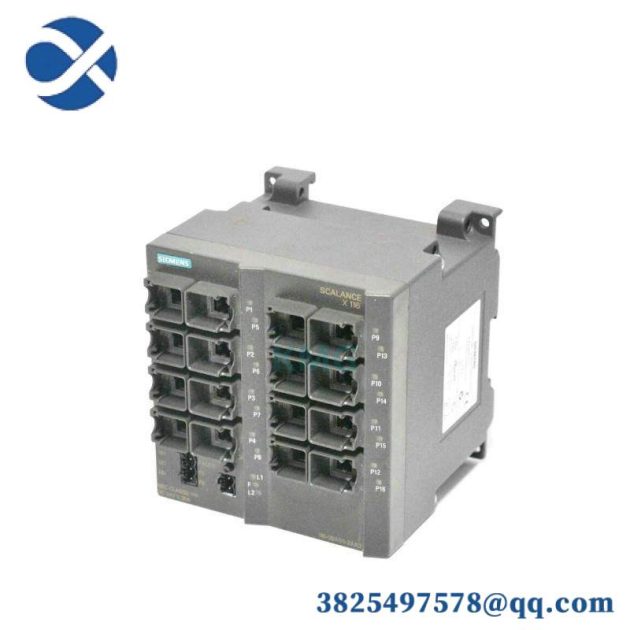 SIEMENS SCALANCE XC116 Redundant Power Supply, 16x 10/100 Mbit/s RJ45 Ports, Profinet Compliant