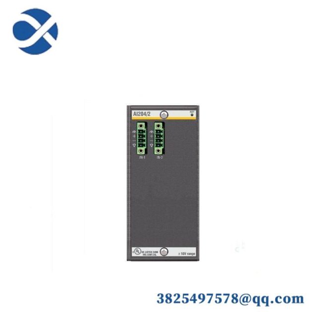 Bachmann AI204/2 Analog Input Module: Precision Control in Industrial Automation