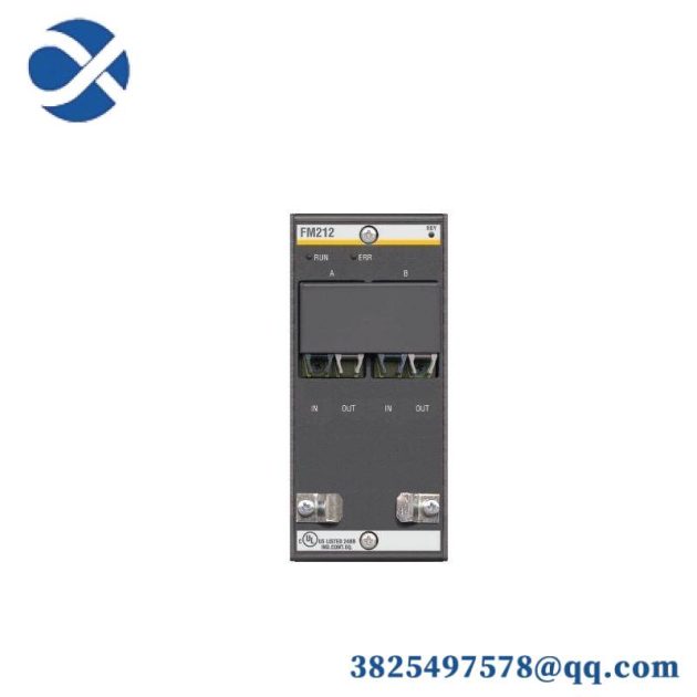 Bachmann FM212: FASTBUS Master Module with 2 Fiber Optic Interfaces