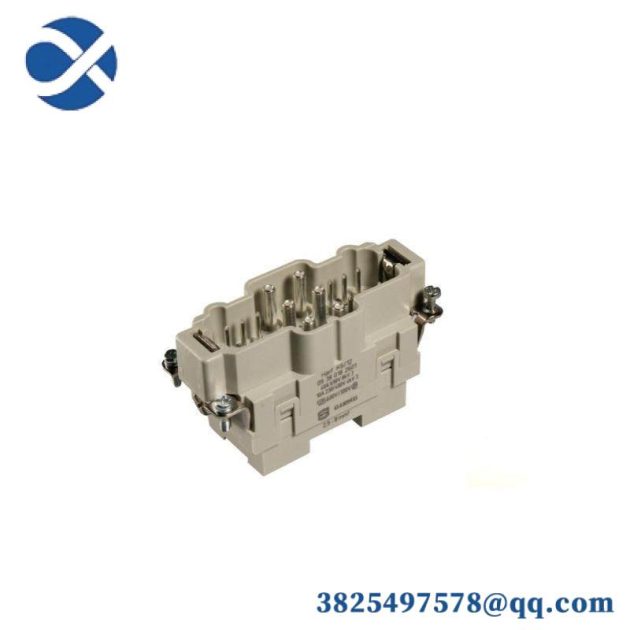 HARTING Han 10E Male Insert with Screw Connection, Suitable for Industrial Automation