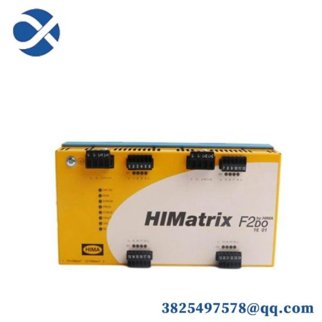 HIMA HIMATRIX F2DO1601 | Advanced Power Supply Module for Industrial Automation