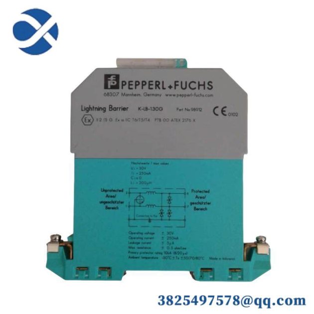 Pepperl Fuchs K-LB-1.30G Surge Protection Barrier - Advanced Industrial Shielding Solution