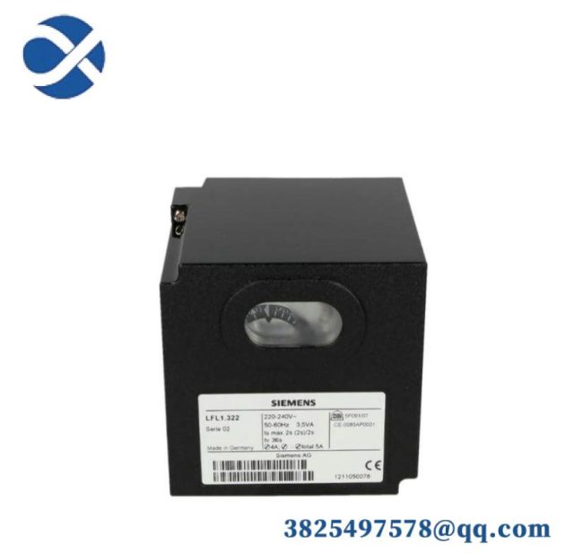 SIEMENS LFL1.322 - Gas Burner Control Module, Advanced Industrial Automation