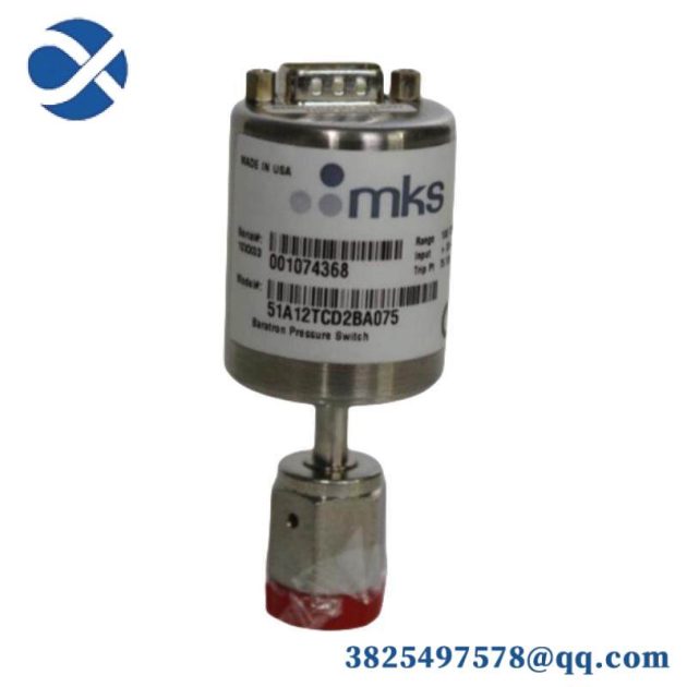 MKS 51A12TCD2BA075 Pressure Switch - Precision Engineered for Industrial Control