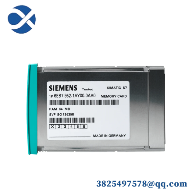 Siemens S7 Memory Card 6ES7952-0KH00-0AA0, RAM Memory Card for S7-400, 2 MB