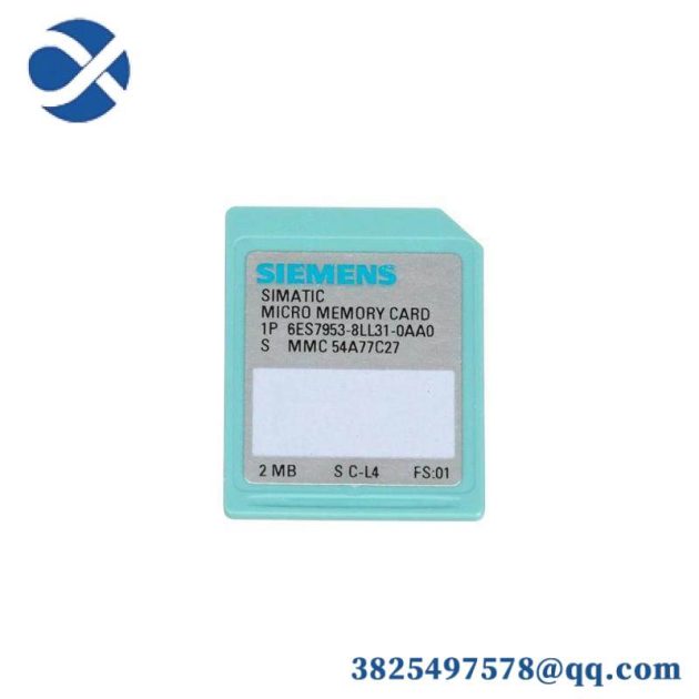 SIEMENS 6ES7953-8LL31-0AA0 Micro Memory Card for S7-300/C7/ET 200, Nflash, 64 KB