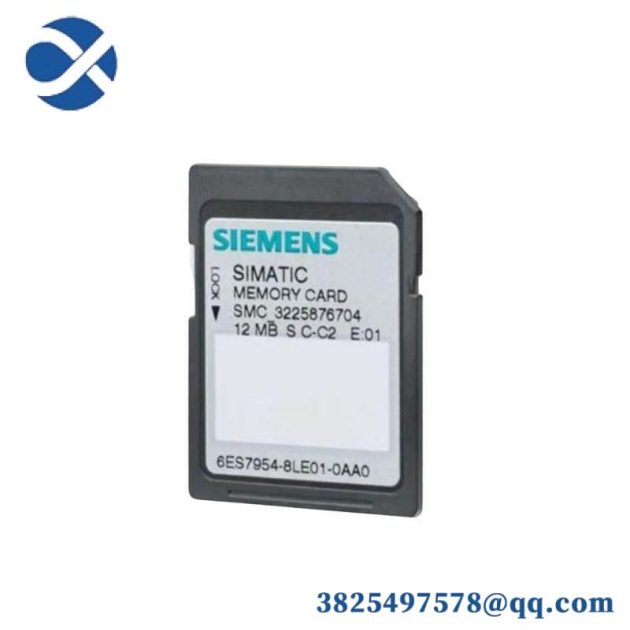 Siemens 6ES7954-8LP03-0AA0: Industrial Control System Memory Card, Advanced Data Management Solution