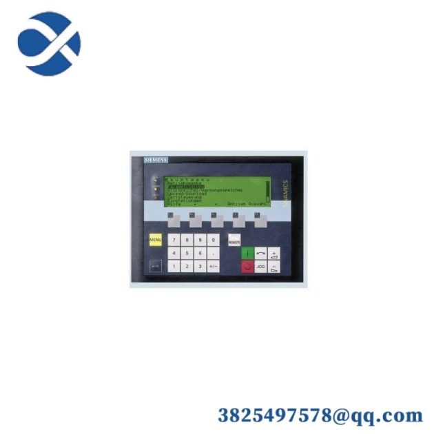 Siemens 6SL3055-0AA00-4CA5 Sinamics Operator Panel: Advanced Human Machine Interface Solution