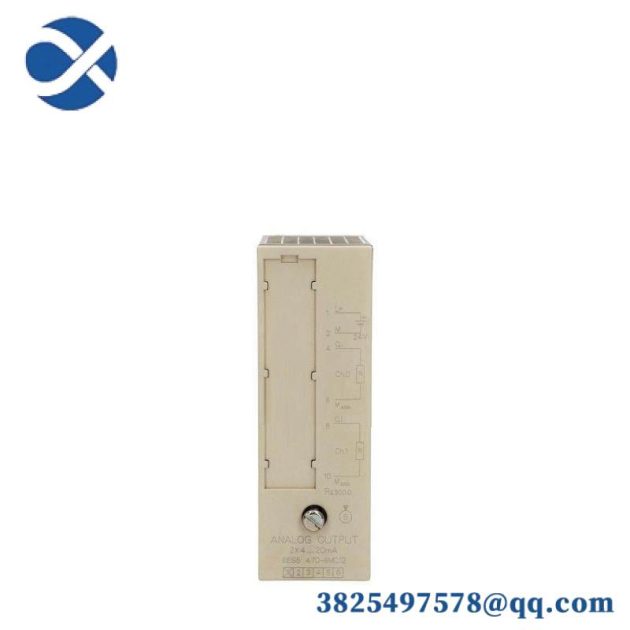 SIEMENS 6ES5470-8MC12 Analog Output Module for Industrial Control Systems