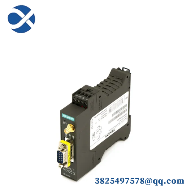 SIEMENS 6NH9720-3AA00: GSM/GPRS Mobile Radio Modem, Combining Reliability & Efficiency for Industrial Control Systems