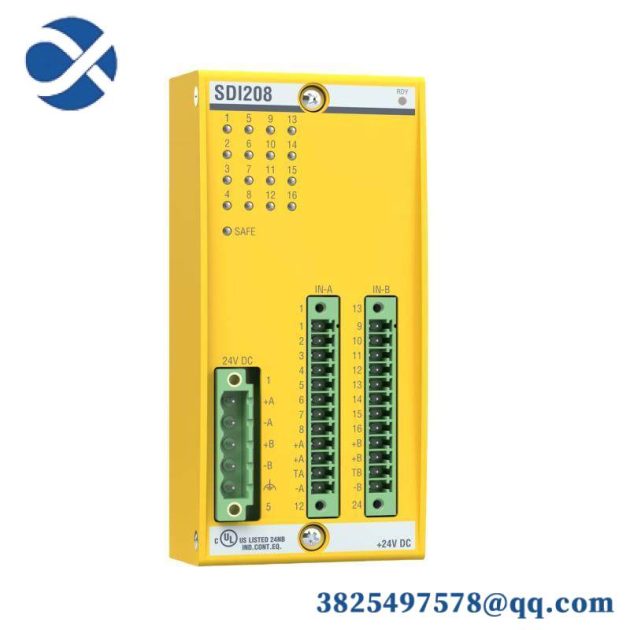 Bachmann SDI208 Safety Digital Input Module