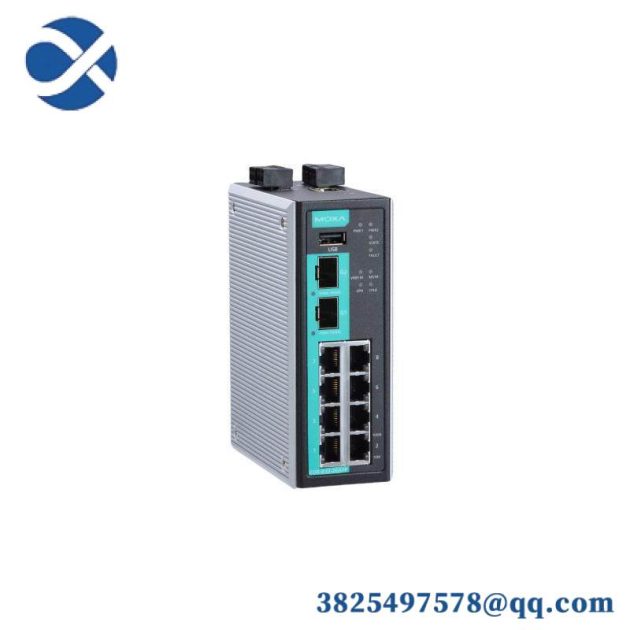 MOXA EDR-810-2GSFP Industrial Secure Router Switch - High-Speed, Secure Networking for Manufacturing Environments