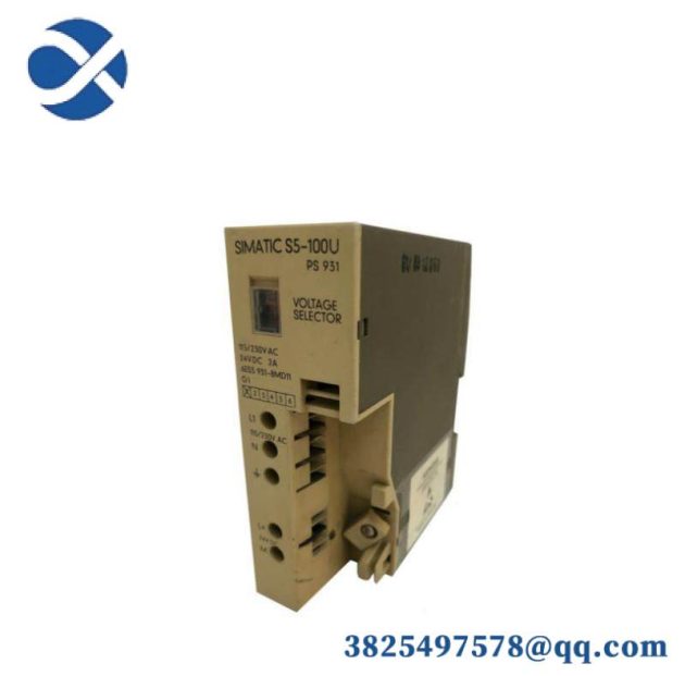 SIEMENS 6ES5931-8MD11 Power Supply: Efficient Industrial Control Solution