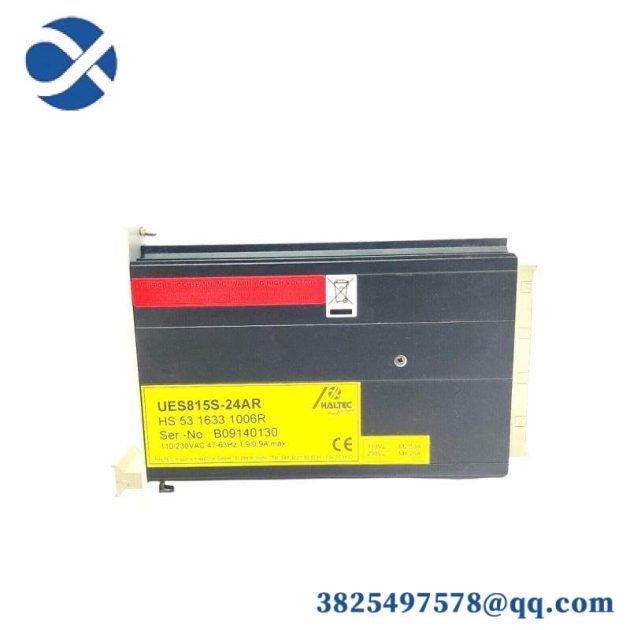 Emerson Epro UES815S Power Supply Module for Industrial Automation